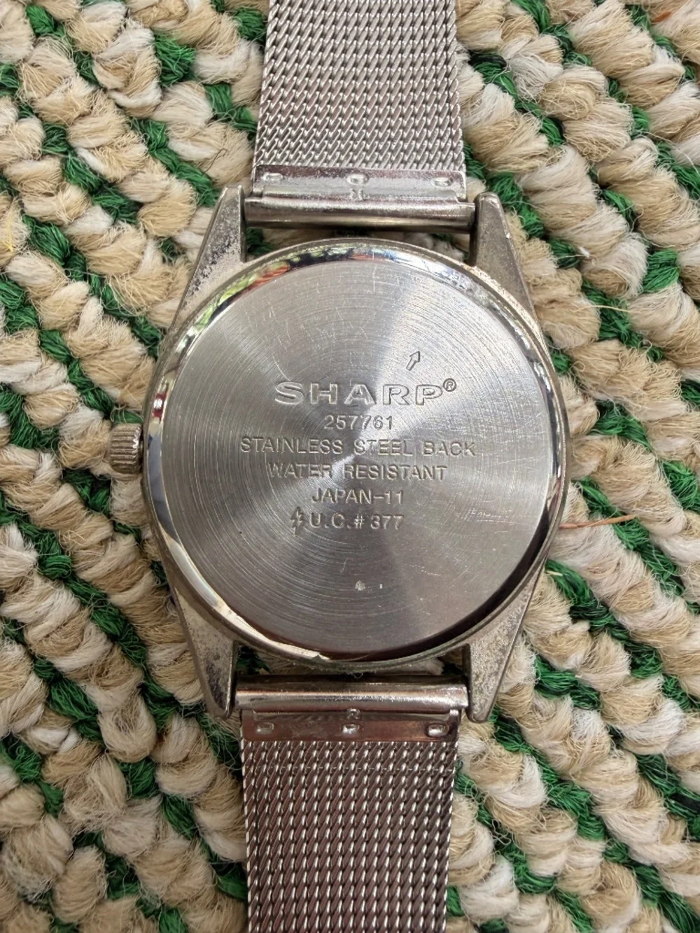 Sharp Quartz Railroad Watch